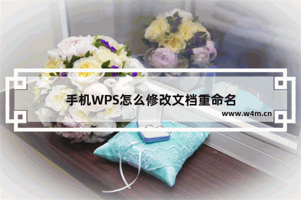 手机WPS怎么修改文档重命名