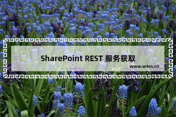 SharePoint REST 服务获取讨论版问题