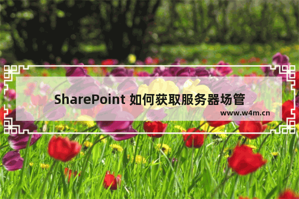 SharePoint 如何获取服务器场管理员密码