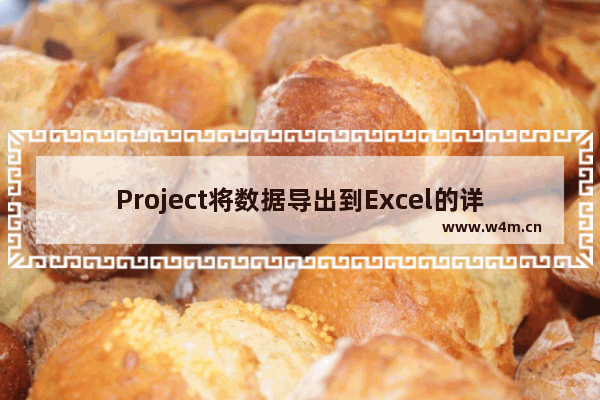 Project将数据导出到Excel的详细教程分享