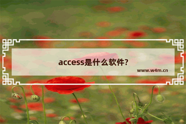 access是什么软件?