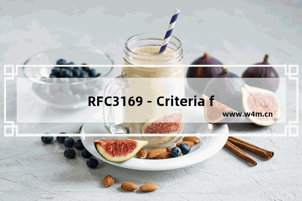 RFC3169 - Criteria for Evaluating Network Access Server Protocols