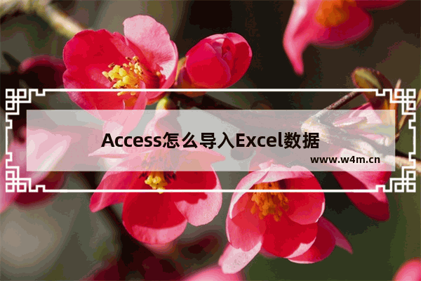 Access怎么导入Excel数据