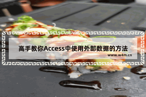 高手教你Access中使用外部数据的方法