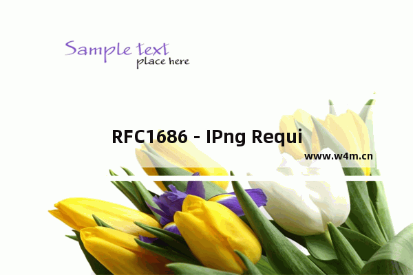 RFC1686 - IPng Requirements: A Cable Television Industry Viewpoint