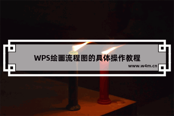 WPS绘画流程图的具体操作教程