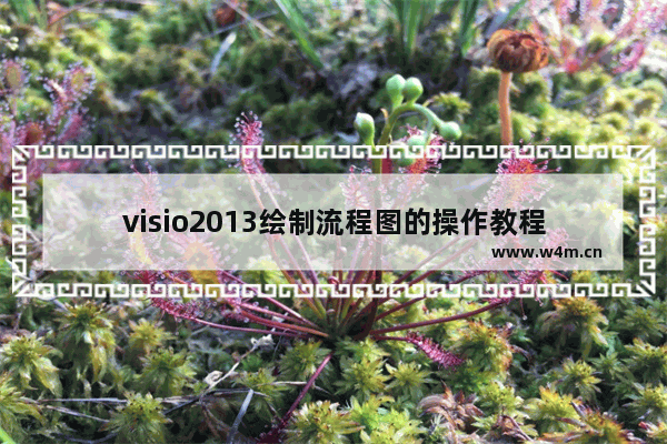 visio2013绘制流程图的操作教程