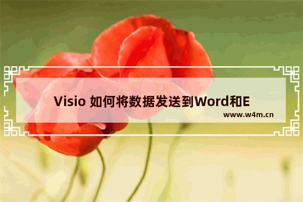 Visio 如何将数据发送到Word和Excel