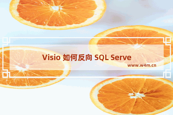 Visio 如何反向 SQL Server 工程