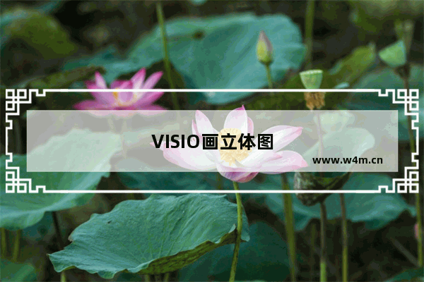 VISIO画立体图