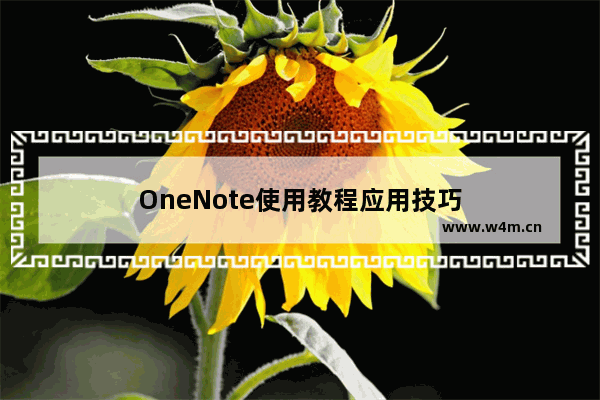 OneNote使用教程应用技巧