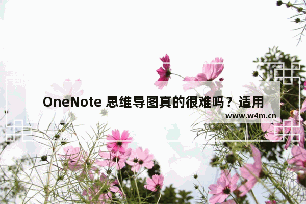 OneNote 思维导图真的很难吗？适用于初学者的技巧学习笔记