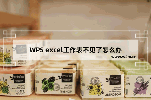 WPS excel工作表不见了怎么办