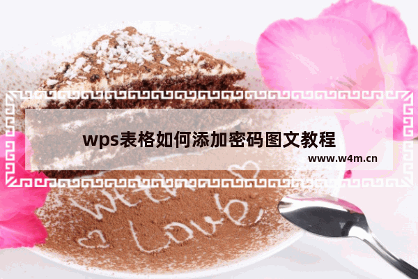 wps表格如何添加密码图文教程