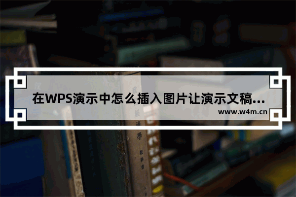 在WPS演示中怎么插入图片让演示文稿更生动形象