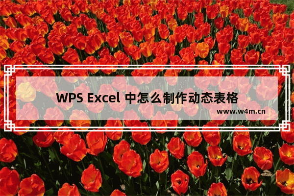 WPS Excel 中怎么制作动态表格