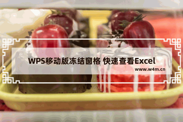 WPS移动版冻结窗格 快速查看Excel内容