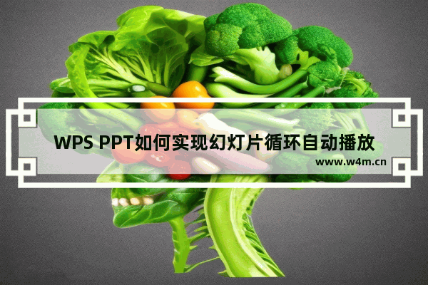 WPS PPT如何实现幻灯片循环自动播放 实例教程