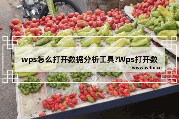 wps怎么打开数据分析工具?Wps打开数据分析工具操作方法