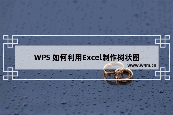 WPS 如何利用Excel制作树状图