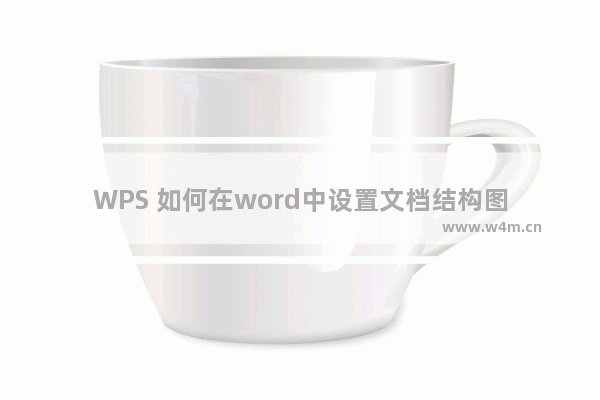 WPS 如何在word中设置文档结构图