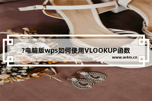 ?电脑版wps如何使用VLOOKUP函数制作员工信息查询表