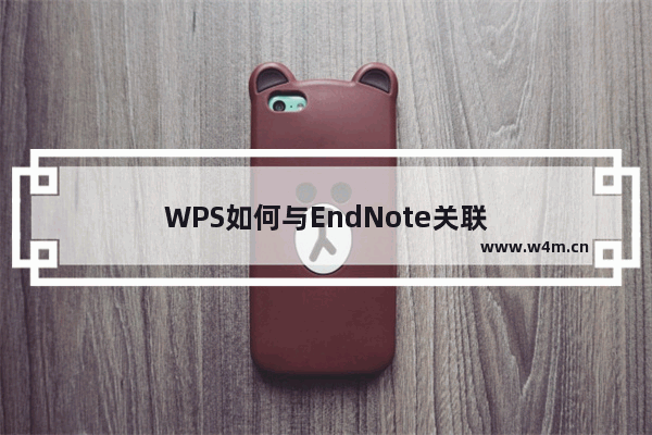 WPS如何与EndNote关联