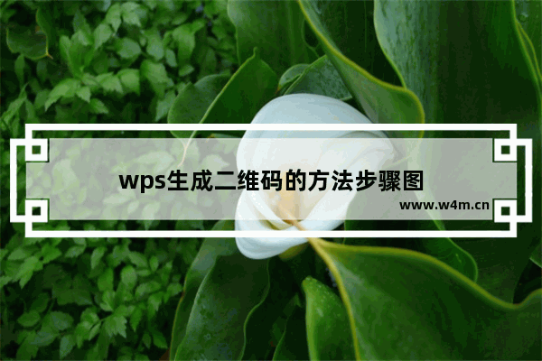 wps生成二维码的方法步骤图