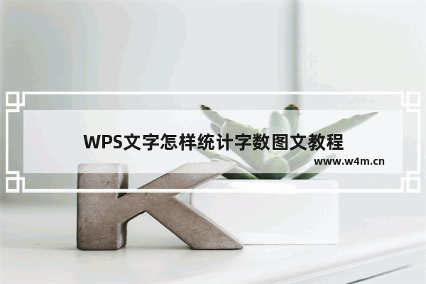 WPS文字怎样统计字数图文教程