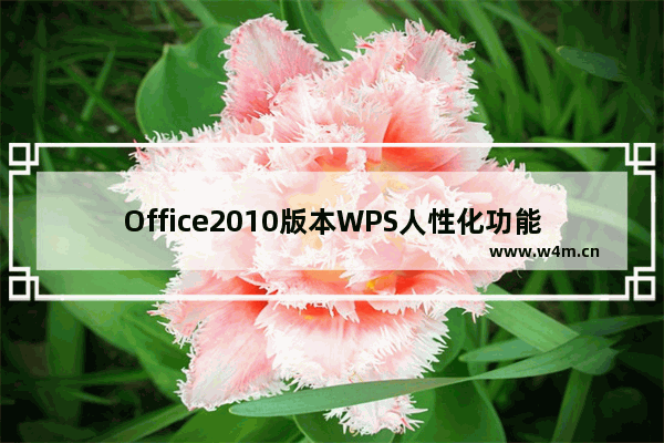 Office2010版本WPS人性化功能全新体验