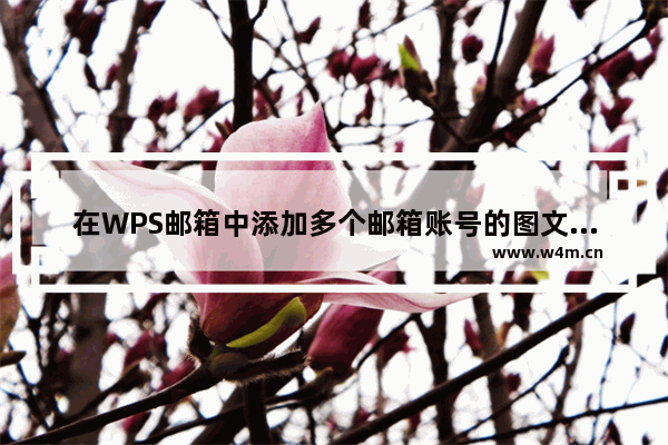 在WPS邮箱中添加多个邮箱账号的图文教程