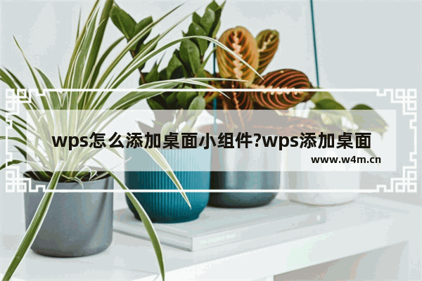 wps怎么添加桌面小组件?wps添加桌面小组件方法