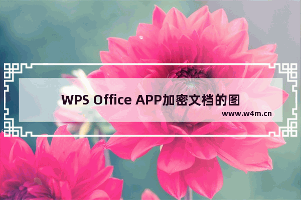 WPS Office APP加密文档的图文教程