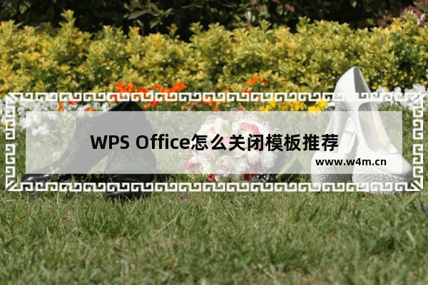 WPS Office怎么关闭模板推荐