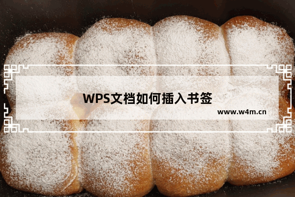 WPS文档如何插入书签