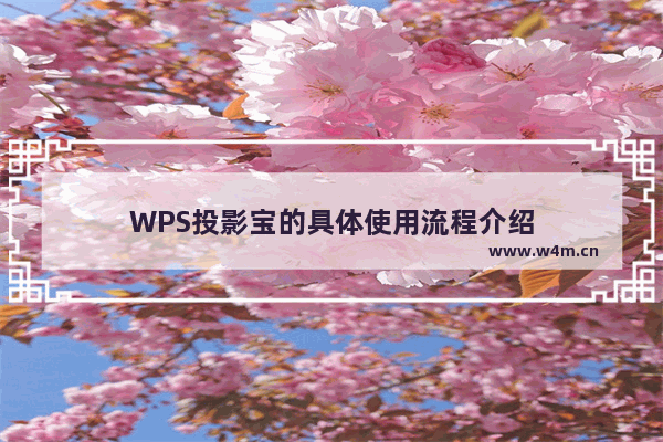 WPS投影宝的具体使用流程介绍