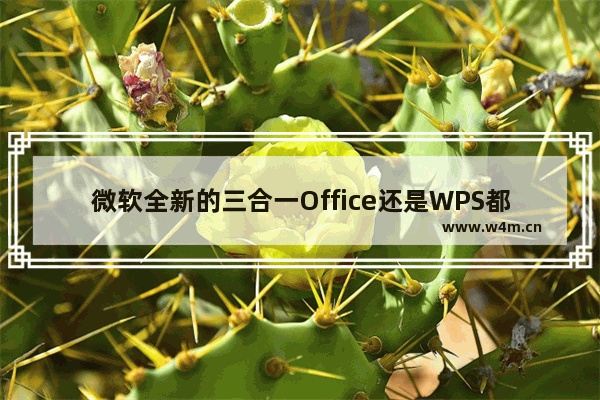 微软全新的三合一Office还是WPS都很好用，那么大家会选择微软全新的三合一Office还是WPS呢