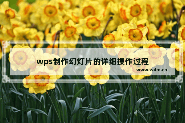 wps制作幻灯片的详细操作过程