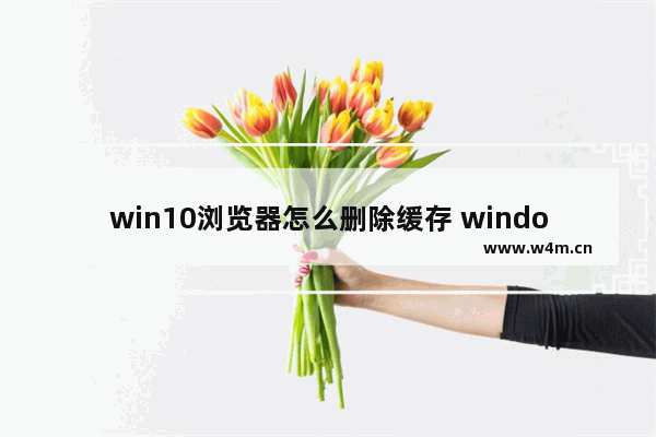 win10浏览器怎么删除缓存 windows10怎么删除浏览器