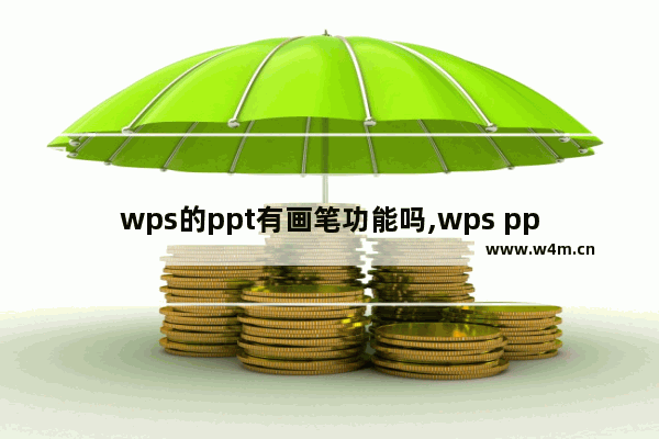 wps的ppt有画笔功能吗,wps ppt的画笔工具在哪里?