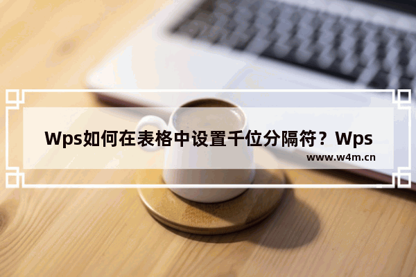 Wps如何在表格中设置千位分隔符？Wps在表格中设置千位分隔符方法