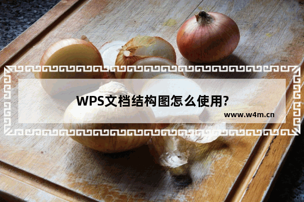 WPS文档结构图怎么使用?