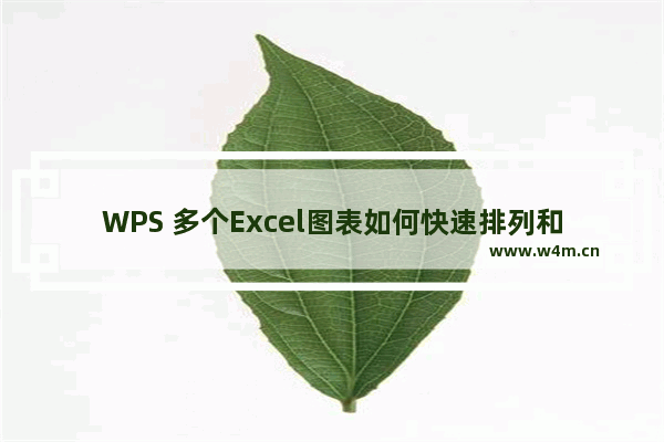 WPS 多个Excel图表如何快速排列和对齐边缘