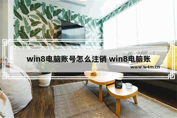 win8电脑账号怎么注销 win8电脑账号怎么注销掉