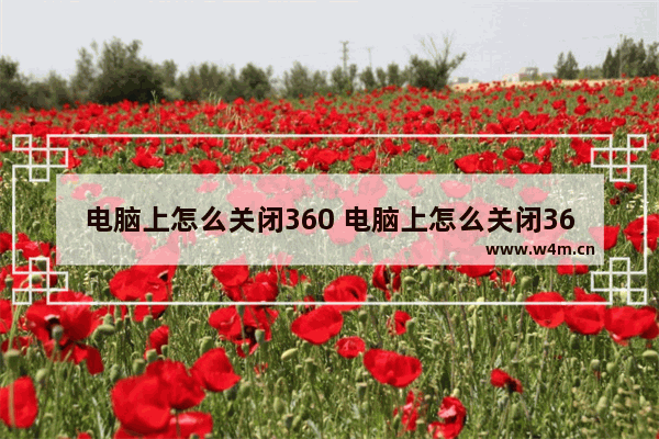 电脑上怎么关闭360 电脑上怎么关闭360软件