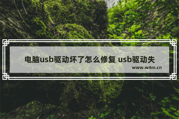 电脑usb驱动坏了怎么修复 usb驱动失灵