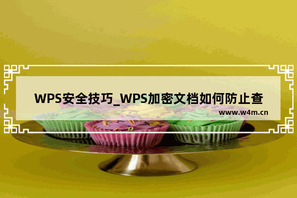 WPS安全技巧_WPS加密文档如何防止查看与修改