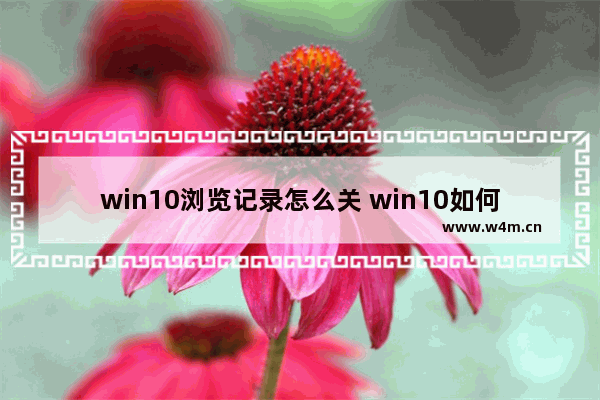 win10浏览记录怎么关 win10如何删除浏览记录