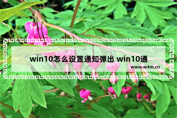 win10怎么设置通知弹出 win10通知怎么开启