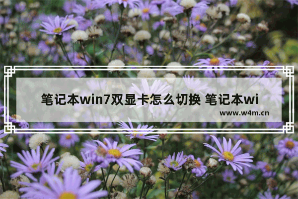 笔记本win7双显卡怎么切换 笔记本win7双显卡怎么切换到独立显卡